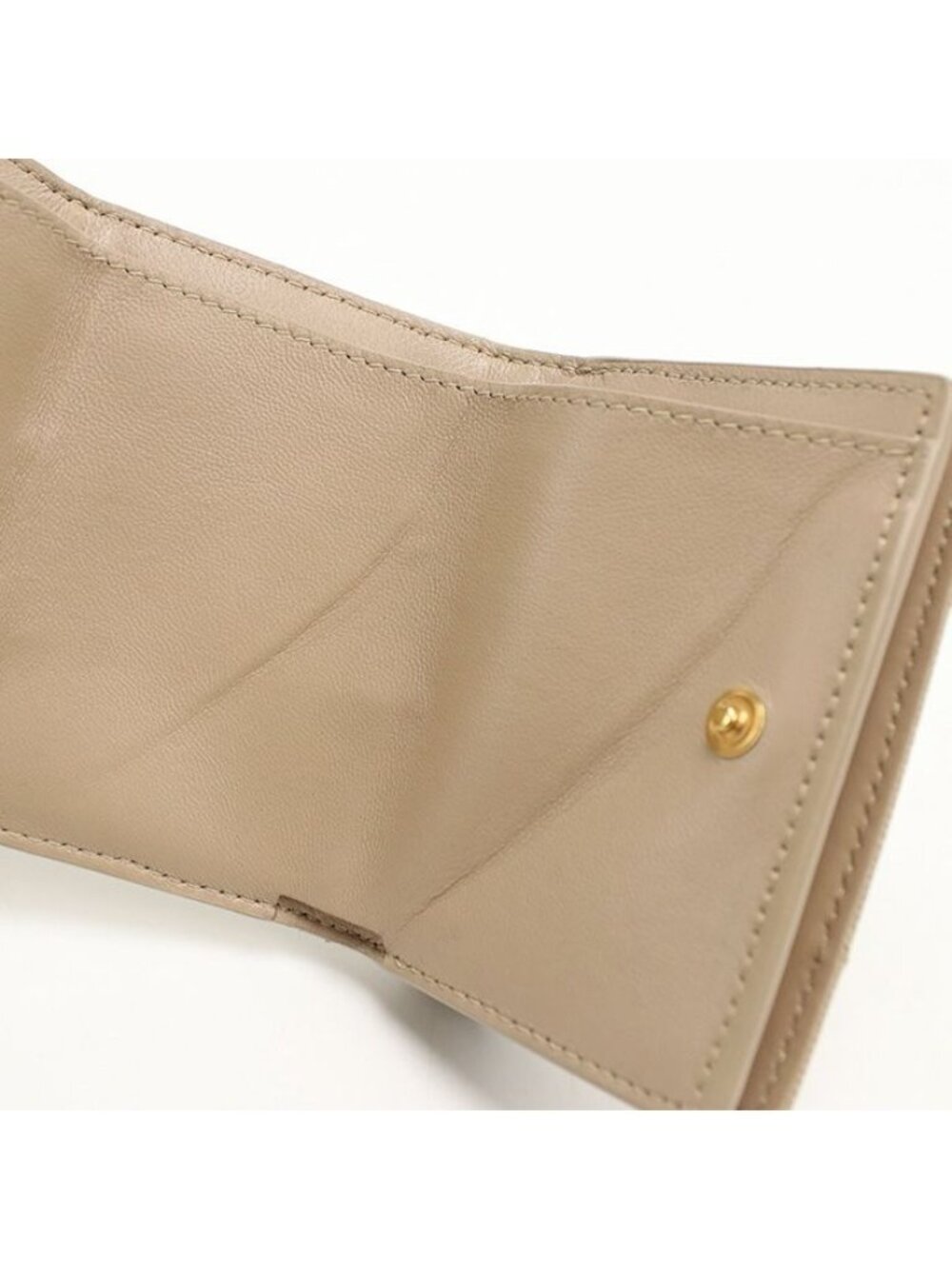 Saint Laurent Tiny Wallet Monogram Origami Trifold Calfskin - Picture 5 of 8